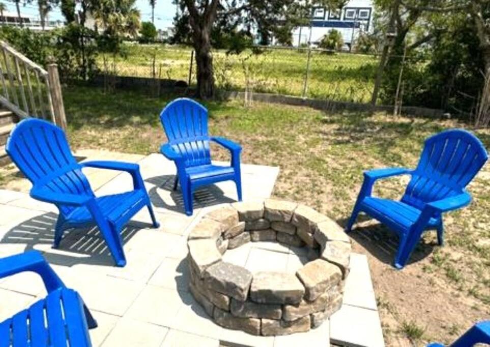 Dazzling Centrally Located Ocean View W 2 Kings, Huge Private Yard, 2 Decks, Firepit, Bbq Myrtle Beach Esterno foto