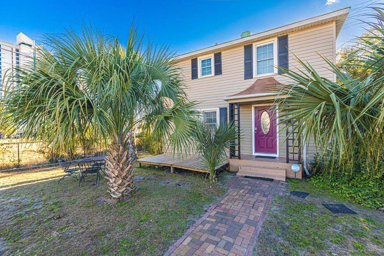 Dazzling Centrally Located Ocean View W 2 Kings, Huge Private Yard, 2 Decks, Firepit, Bbq Myrtle Beach Esterno foto